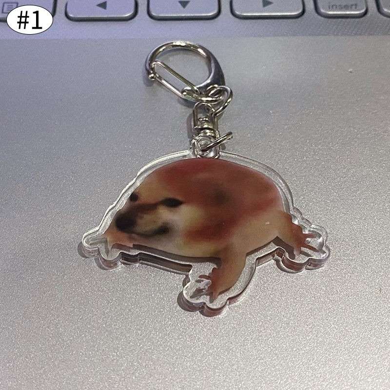 Banana Cat Keychain Keychain Funny Emoji Keychain Mica Key Ring Student Bag Pendant Gift Móc Khóa In Theo Yêu Cầu, Chất Liệu Mica Trong Suốt In 2 Mặt , Dày 4mm 8 Banana Cat Keychain Keychain Funny Emoji Keychain Mica Key Ring Student Bag Pendant Gift Móc Khóa In Theo Yêu Cầu, Chất Liệu Mica Trong Suốt In 2 Mặt , Dày 4mm - Ảnh 8