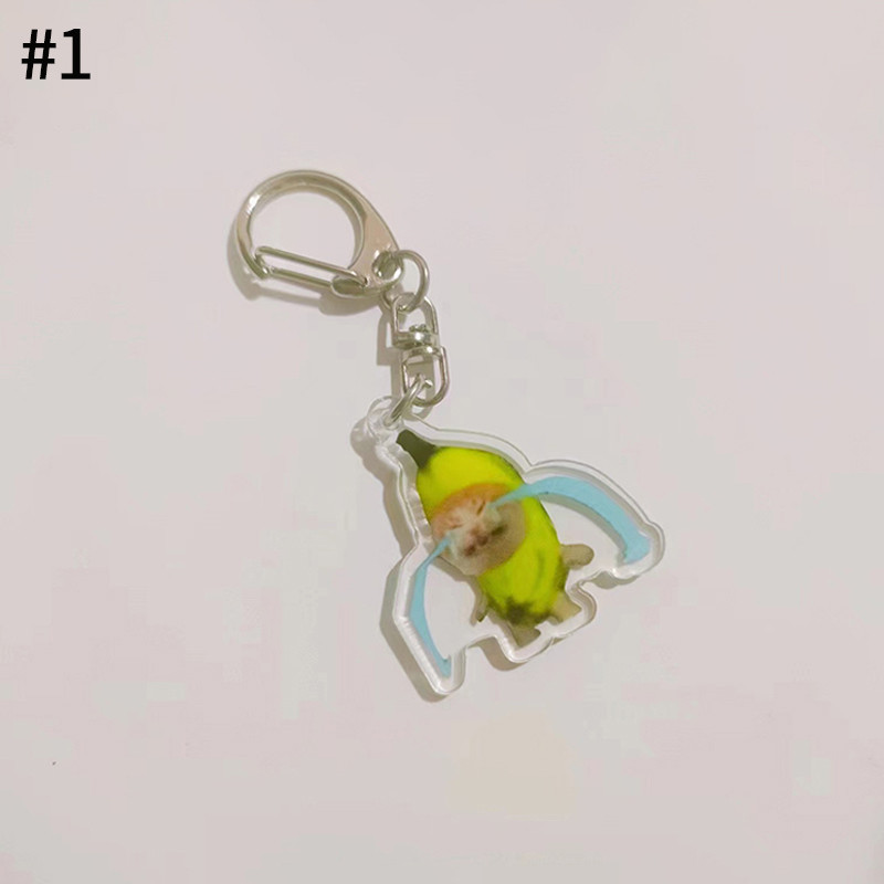 Banana Cat Keychain Keychain Funny Emoji Keychain Mica Key Ring Student Bag Pendant Gift Móc Khóa In Theo Yêu Cầu, Chất Liệu Mica Trong Suốt In 2 Mặt , Dày 4mm 1 Banana Cat Keychain Keychain Funny Emoji Keychain Mica Key Ring Student Bag Pendant Gift Móc Khóa In Theo Yêu Cầu, Chất Liệu Mica Trong Suốt In 2 Mặt , Dày 4mm