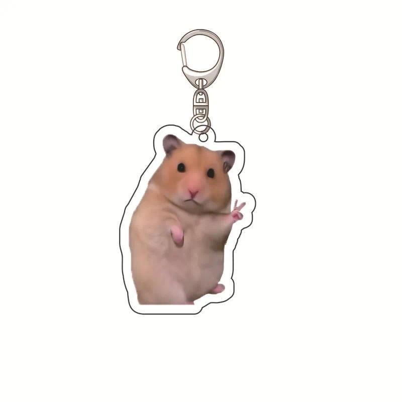 Banana Cat Kitten Happy Hamster Acrylic Keychain Charms Pendantmica Accessorie Keychain Móc Khóa In Theo Yêu Cầu, Chất Liệu Mica Trong Suốt In 2 Mặt , Dày 4mm 2 Banana Cat Kitten Happy Hamster Acrylic Keychain Charms Pendantmica Accessorie Keychain Móc Khóa In Theo Yêu Cầu, Chất Liệu Mica Trong Suốt In 2 Mặt , Dày 4mm - Ảnh 2