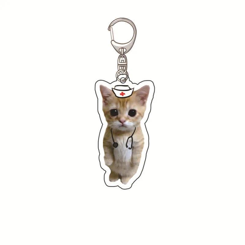 Banana Cat Kitten Happy Hamster Acrylic Keychain Charms Pendantmica Accessorie Keychain Móc Khóa In Theo Yêu Cầu, Chất Liệu Mica Trong Suốt In 2 Mặt , Dày 4mm 15 Banana Cat Kitten Happy Hamster Acrylic Keychain Charms Pendantmica Accessorie Keychain Móc Khóa In Theo Yêu Cầu, Chất Liệu Mica Trong Suốt In 2 Mặt , Dày 4mm - Ảnh 15