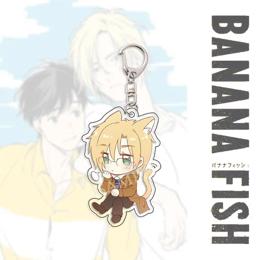 Banana Fish Hot Bl Lover Acrylic Keychain Charms Pendant Mica Friend Kingring Keychain Móc Khóa In Theo Yêu Cầu, Chất Liệu Mica Trong Suốt In 2 Mặt , Dày 4mm 3 Banana Fish Hot Bl Lover Acrylic Keychain Charms Pendant Mica Friend Kingring Keychain Móc Khóa In Theo Yêu Cầu, Chất Liệu Mica Trong Suốt In 2 Mặt , Dày 4mm - Ảnh 3