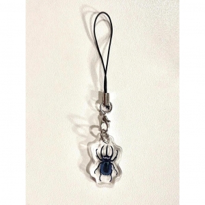 Beetle Phone Charm Trendy Beetle Design Mobile Phone Accessories For Women Kids Decoration Móc Khóa In Theo Yêu Cầu, Chất Liệu Mica Trong Suốt In 2 Mặt , Dày 4mm