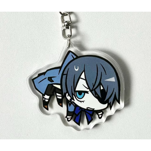 Black Butler Acrylic Keychain, Anime Keychain, Sebastian Michaelis, Double Sided Keychain, Móc Khóa In Theo Yêu Cầu, Chất Liệu Mica Trong Suốt In 2 Mặt , Dày 4mm 2 Black Butler Acrylic Keychain, Anime Keychain, Sebastian Michaelis, Double Sided Keychain, Móc Khóa In Theo Yêu Cầu, Chất Liệu Mica Trong Suốt In 2 Mặt , Dày 4mm - Ảnh 2