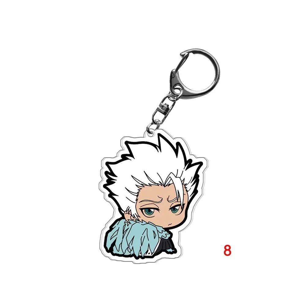 Bleach Kurosaki Ichigo Kuchiki Anime Keychain Rukia Cartoon Figures Acrylic Bag Tag Baji Móc Khóa In Theo Yêu Cầu, Chất Liệu Mica Trong Suốt In 2 Mặt , Dày 4mm 4 Bleach Kurosaki Ichigo Kuchiki Anime Keychain Rukia Cartoon Figures Acrylic Bag Tag Baji Móc Khóa In Theo Yêu Cầu, Chất Liệu Mica Trong Suốt In 2 Mặt , Dày 4mm - Ảnh 4