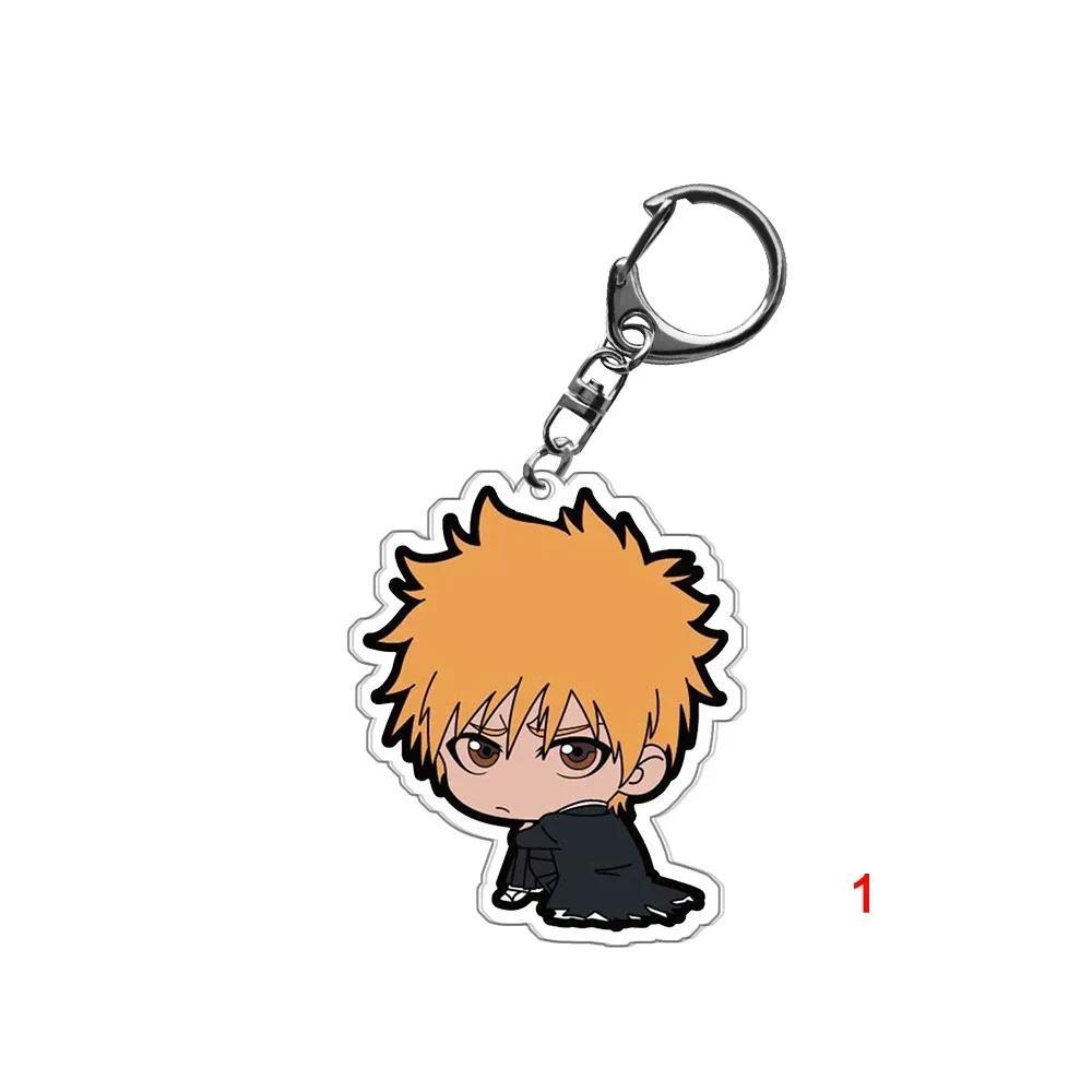 Bleach Kurosaki Ichigo Kuchiki Anime Keychain Rukia Cartoon Figures Acrylic Bag Tag Baji Móc Khóa In Theo Yêu Cầu, Chất Liệu Mica Trong Suốt In 2 Mặt , Dày 4mm 5 Bleach Kurosaki Ichigo Kuchiki Anime Keychain Rukia Cartoon Figures Acrylic Bag Tag Baji Móc Khóa In Theo Yêu Cầu, Chất Liệu Mica Trong Suốt In 2 Mặt , Dày 4mm - Ảnh 5