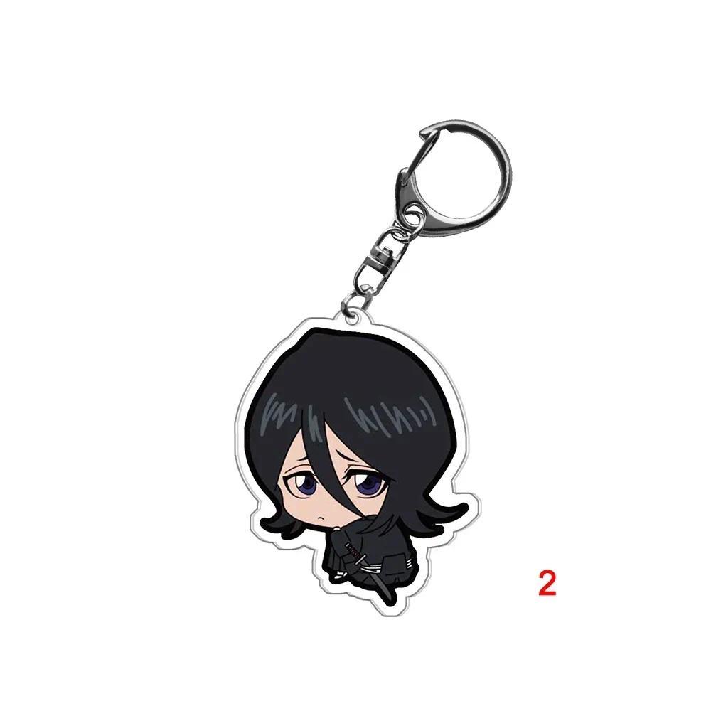 Bleach Kurosaki Ichigo Kuchiki Anime Keychain Rukia Cartoon Figures Acrylic Bag Tag Baji Móc Khóa In Theo Yêu Cầu, Chất Liệu Mica Trong Suốt In 2 Mặt , Dày 4mm 6 Bleach Kurosaki Ichigo Kuchiki Anime Keychain Rukia Cartoon Figures Acrylic Bag Tag Baji Móc Khóa In Theo Yêu Cầu, Chất Liệu Mica Trong Suốt In 2 Mặt , Dày 4mm - Ảnh 6