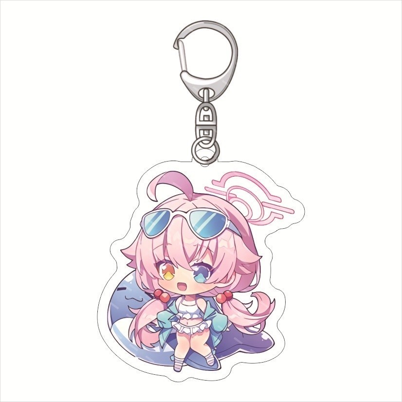 Blue Arcive Game Acrylic Key Chain With Cartoon Print Kasumizawa Miyu Takanashi Hoshino_dh Móc Khóa In Theo Yêu Cầu, Chất Liệu Mica Trong Suốt In 2 Mặt , Dày 4mm 4 Blue Arcive Game Acrylic Key Chain With Cartoon Print Kasumizawa Miyu Takanashi Hoshino_dh Móc Khóa In Theo Yêu Cầu, Chất Liệu Mica Trong Suốt In 2 Mặt , Dày 4mm - Ảnh 4