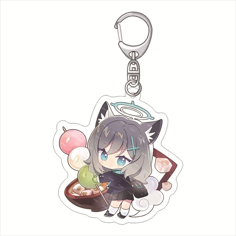 Blue Arcive Game Acrylic Key Chain With Cartoon Print Kasumizawa Miyu Takanashi Hoshino_dh Móc Khóa In Theo Yêu Cầu, Chất Liệu Mica Trong Suốt In 2 Mặt , Dày 4mm 10 Blue Arcive Game Acrylic Key Chain With Cartoon Print Kasumizawa Miyu Takanashi Hoshino_dh Móc Khóa In Theo Yêu Cầu, Chất Liệu Mica Trong Suốt In 2 Mặt , Dày 4mm - Ảnh 10
