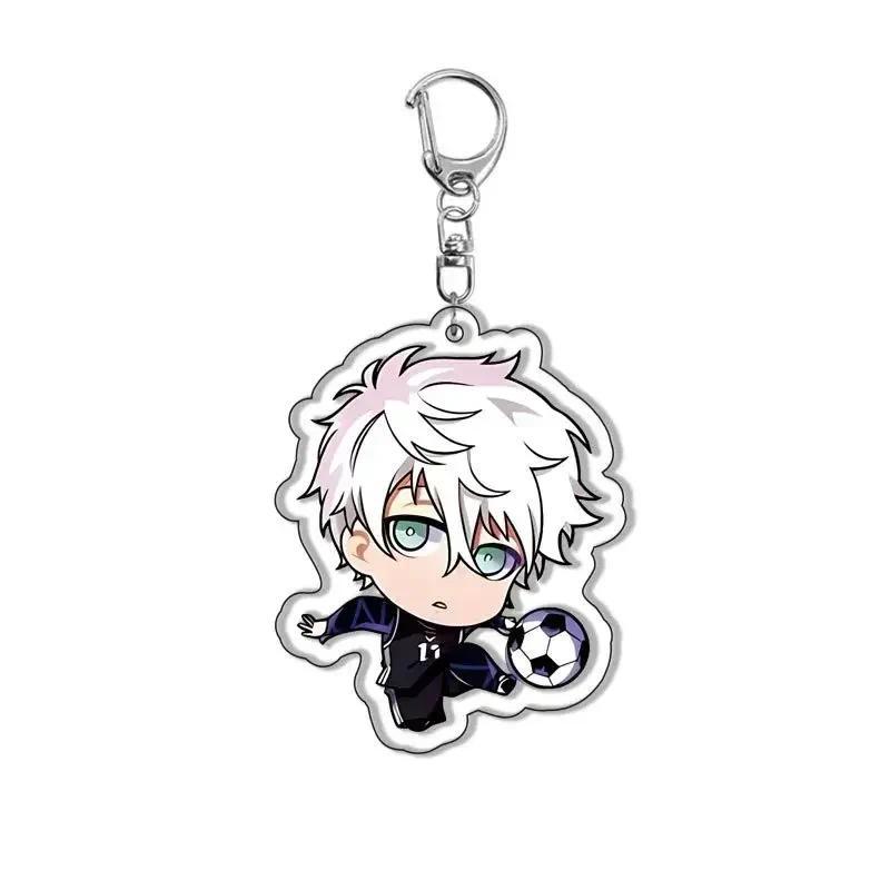 Blue Lock Anime Cartoon Keychain Isagi Yoichi Chigiri Hyoma Acrylic Ring Buckles Bag Tag Baji Móc Khóa In Theo Yêu Cầu, Chất Liệu Mica Trong Suốt In 2 Mặt , Dày 4mm 8 Blue Lock Anime Cartoon Keychain Isagi Yoichi Chigiri Hyoma Acrylic Ring Buckles Bag Tag Baji Móc Khóa In Theo Yêu Cầu, Chất Liệu Mica Trong Suốt In 2 Mặt , Dày 4mm - Ảnh 8