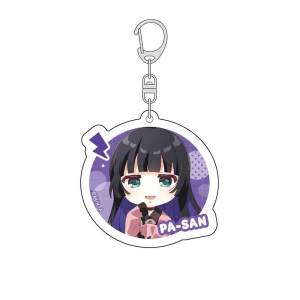 Bocchi The Rock Nijika Ijichi Hitori Gotoh 6cm Cute Anime Mica Keychain Holder Model Bag Móc Khóa In Theo Yêu Cầu, Chất Liệu Mica Trong Suốt In 2 Mặt , Dày 4mm