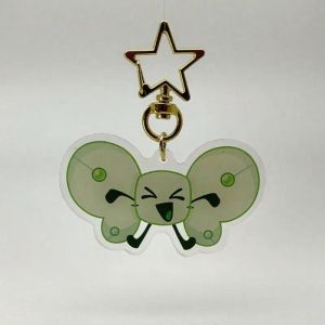 Bot Double-sided Acrylic Keychain - Inanimate Integration - Object Show Cute Cartoon Game Móc Khóa In Theo Yêu Cầu, Chất Liệu Mica Trong Suốt In 2 Mặt , Dày 4mm