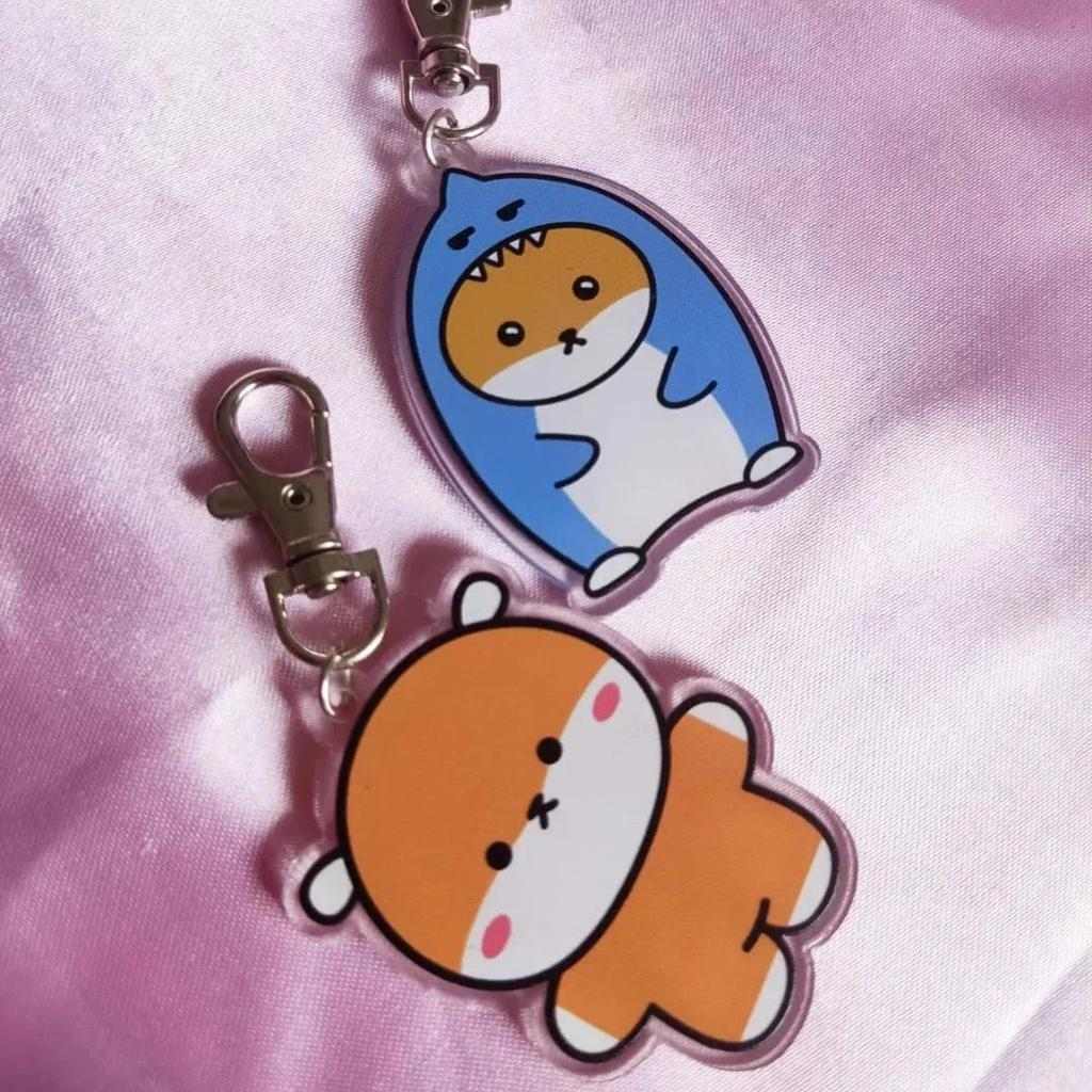 Boy Singers Cute Cartoon Animal Pattern Charm Keyring Shownu Minhyuk Hyungwon Kawaii Acrylic Móc Khóa In Theo Yêu Cầu, Chất Liệu Mica Trong Suốt In 2 Mặt , Dày 4mm 2 Boy Singers Cute Cartoon Animal Pattern Charm Keyring Shownu Minhyuk Hyungwon Kawaii Acrylic Móc Khóa In Theo Yêu Cầu, Chất Liệu Mica Trong Suốt In 2 Mặt , Dày 4mm - Ảnh 2