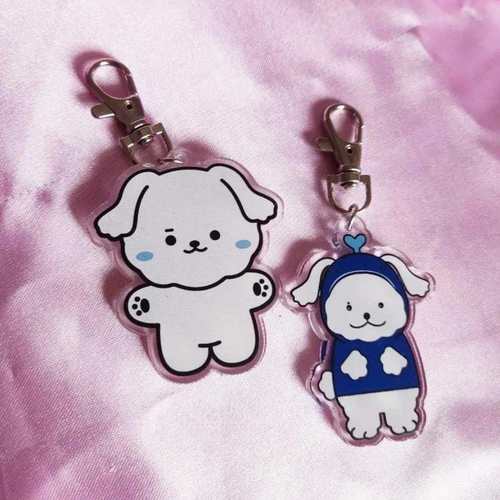 Boy Singers Cute Cartoon Animal Pattern Charm Keyring Shownu Minhyuk Hyungwon Kawaii Acrylic Móc Khóa In Theo Yêu Cầu, Chất Liệu Mica Trong Suốt In 2 Mặt , Dày 4mm 4 Boy Singers Cute Cartoon Animal Pattern Charm Keyring Shownu Minhyuk Hyungwon Kawaii Acrylic Móc Khóa In Theo Yêu Cầu, Chất Liệu Mica Trong Suốt In 2 Mặt , Dày 4mm - Ảnh 4