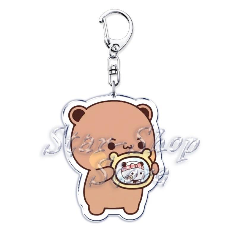 Bubu Dudu Rose Love Keychains Couple Bear Panda Acrylic Pendant Mica Keychain Móc Khóa In Theo Yêu Cầu, Chất Liệu Mica Trong Suốt In 2 Mặt , Dày 4mm 11 Bubu Dudu Rose Love Keychains Couple Bear Panda Acrylic Pendant Mica Keychain Móc Khóa In Theo Yêu Cầu, Chất Liệu Mica Trong Suốt In 2 Mặt , Dày 4mm - Ảnh 11