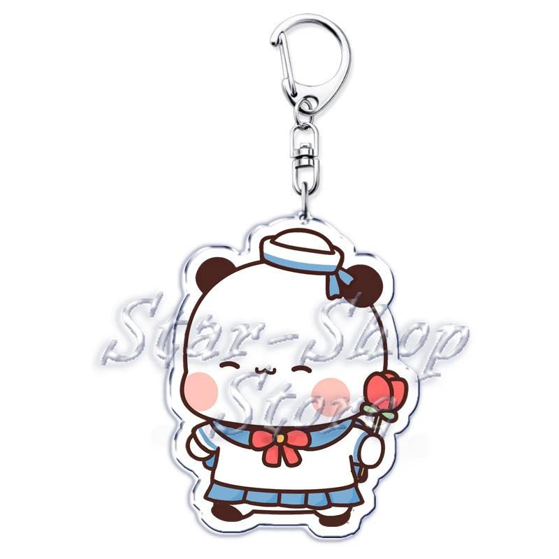Bubu Dudu Rose Love Keychains Couple Bear Panda Acrylic Pendant Mica Keychain Móc Khóa In Theo Yêu Cầu, Chất Liệu Mica Trong Suốt In 2 Mặt , Dày 4mm 14 Bubu Dudu Rose Love Keychains Couple Bear Panda Acrylic Pendant Mica Keychain Móc Khóa In Theo Yêu Cầu, Chất Liệu Mica Trong Suốt In 2 Mặt , Dày 4mm - Ảnh 14