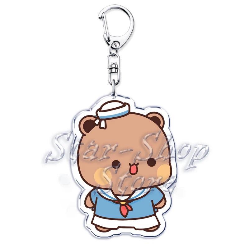 Bubu Dudu Rose Love Keychains Couple Bear Panda Acrylic Pendant Mica Keychain Móc Khóa In Theo Yêu Cầu, Chất Liệu Mica Trong Suốt In 2 Mặt , Dày 4mm 15 Bubu Dudu Rose Love Keychains Couple Bear Panda Acrylic Pendant Mica Keychain Móc Khóa In Theo Yêu Cầu, Chất Liệu Mica Trong Suốt In 2 Mặt , Dày 4mm - Ảnh 15