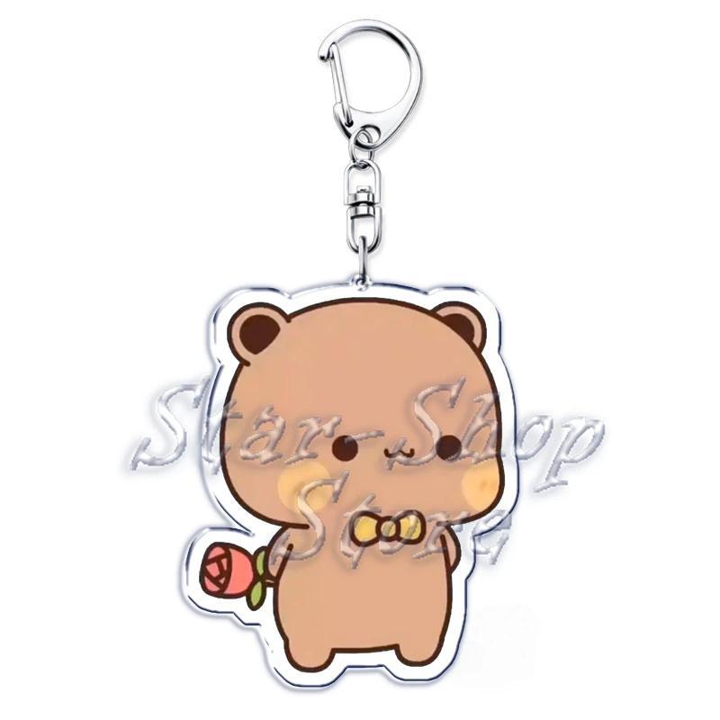 Bubu Dudu Rose Love Keychains Couple Bear Panda Acrylic Pendant Mica Keychain Móc Khóa In Theo Yêu Cầu, Chất Liệu Mica Trong Suốt In 2 Mặt , Dày 4mm 17 Bubu Dudu Rose Love Keychains Couple Bear Panda Acrylic Pendant Mica Keychain Móc Khóa In Theo Yêu Cầu, Chất Liệu Mica Trong Suốt In 2 Mặt , Dày 4mm - Ảnh 17