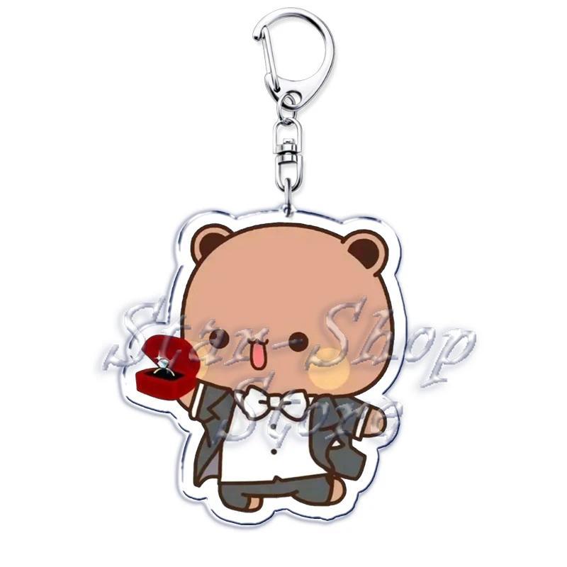 Bubu Dudu Rose Love Keychains Couple Bear Panda Acrylic Pendant Mica Keychain Móc Khóa In Theo Yêu Cầu, Chất Liệu Mica Trong Suốt In 2 Mặt , Dày 4mm 20 Bubu Dudu Rose Love Keychains Couple Bear Panda Acrylic Pendant Mica Keychain Móc Khóa In Theo Yêu Cầu, Chất Liệu Mica Trong Suốt In 2 Mặt , Dày 4mm - Ảnh 20