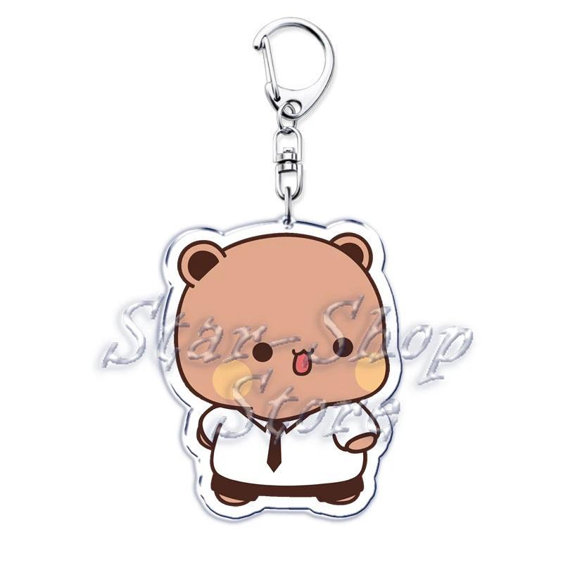 Bubu Dudu Rose Love Keychains Couple Bear Panda Acrylic Pendant Mica Keychain Móc Khóa In Theo Yêu Cầu, Chất Liệu Mica Trong Suốt In 2 Mặt , Dày 4mm 23 Bubu Dudu Rose Love Keychains Couple Bear Panda Acrylic Pendant Mica Keychain Móc Khóa In Theo Yêu Cầu, Chất Liệu Mica Trong Suốt In 2 Mặt , Dày 4mm - Ảnh 23
