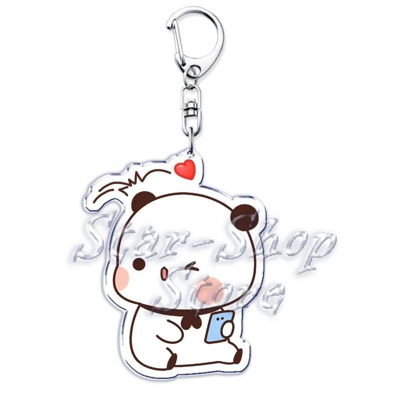 Bubu Dudu Rose Love Keychains Couple Bear Panda Acrylic Pendant Mica Keychain Móc Khóa In Theo Yêu Cầu, Chất Liệu Mica Trong Suốt In 2 Mặt , Dày 4mm 24 Bubu Dudu Rose Love Keychains Couple Bear Panda Acrylic Pendant Mica Keychain Móc Khóa In Theo Yêu Cầu, Chất Liệu Mica Trong Suốt In 2 Mặt , Dày 4mm - Ảnh 24