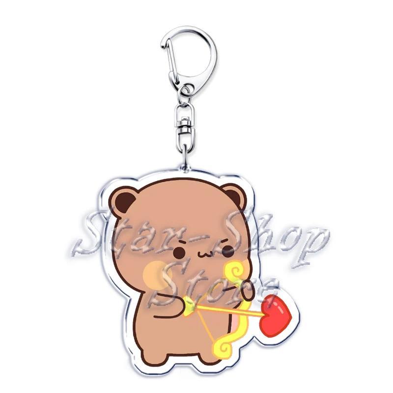 Bubu Dudu Rose Love Keychains Couple Bear Panda Acrylic Pendant Mica Keychain Móc Khóa In Theo Yêu Cầu, Chất Liệu Mica Trong Suốt In 2 Mặt , Dày 4mm 25 Bubu Dudu Rose Love Keychains Couple Bear Panda Acrylic Pendant Mica Keychain Móc Khóa In Theo Yêu Cầu, Chất Liệu Mica Trong Suốt In 2 Mặt , Dày 4mm - Ảnh 25