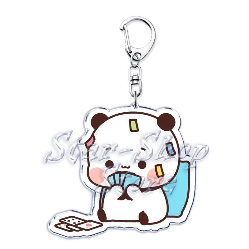 Bubu Dudu Rose Love Keychains Couple Bear Panda Acrylic Pendant Mica Keychain Móc Khóa In Theo Yêu Cầu, Chất Liệu Mica Trong Suốt In 2 Mặt , Dày 4mm 28 Bubu Dudu Rose Love Keychains Couple Bear Panda Acrylic Pendant Mica Keychain Móc Khóa In Theo Yêu Cầu, Chất Liệu Mica Trong Suốt In 2 Mặt , Dày 4mm - Ảnh 28