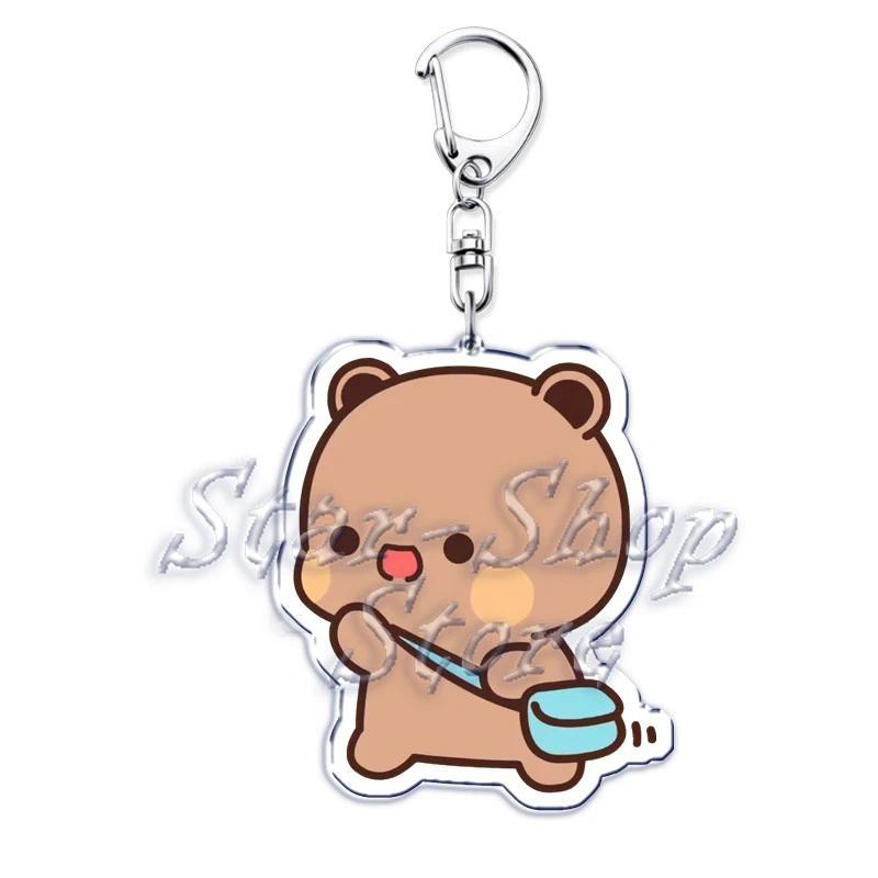 Bubu Dudu Rose Love Keychains Couple Bear Panda Acrylic Pendant Mica Keychain Móc Khóa In Theo Yêu Cầu, Chất Liệu Mica Trong Suốt In 2 Mặt , Dày 4mm 31 Bubu Dudu Rose Love Keychains Couple Bear Panda Acrylic Pendant Mica Keychain Móc Khóa In Theo Yêu Cầu, Chất Liệu Mica Trong Suốt In 2 Mặt , Dày 4mm - Ảnh 31