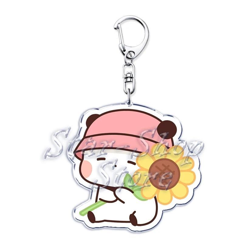 Bubu Dudu Rose Love Keychains Couple Bear Panda Acrylic Pendant Mica Keychain Móc Khóa In Theo Yêu Cầu, Chất Liệu Mica Trong Suốt In 2 Mặt , Dày 4mm 44 Bubu Dudu Rose Love Keychains Couple Bear Panda Acrylic Pendant Mica Keychain Móc Khóa In Theo Yêu Cầu, Chất Liệu Mica Trong Suốt In 2 Mặt , Dày 4mm - Ảnh 44