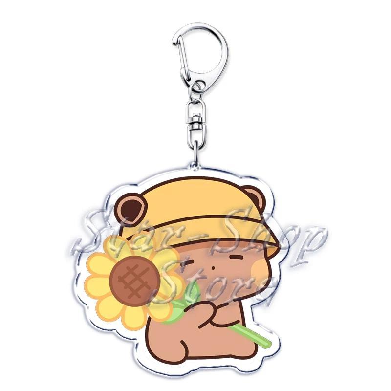 Bubu Dudu Rose Love Keychains Couple Bear Panda Acrylic Pendant Mica Keychain Móc Khóa In Theo Yêu Cầu, Chất Liệu Mica Trong Suốt In 2 Mặt , Dày 4mm 45 Bubu Dudu Rose Love Keychains Couple Bear Panda Acrylic Pendant Mica Keychain Móc Khóa In Theo Yêu Cầu, Chất Liệu Mica Trong Suốt In 2 Mặt , Dày 4mm - Ảnh 45