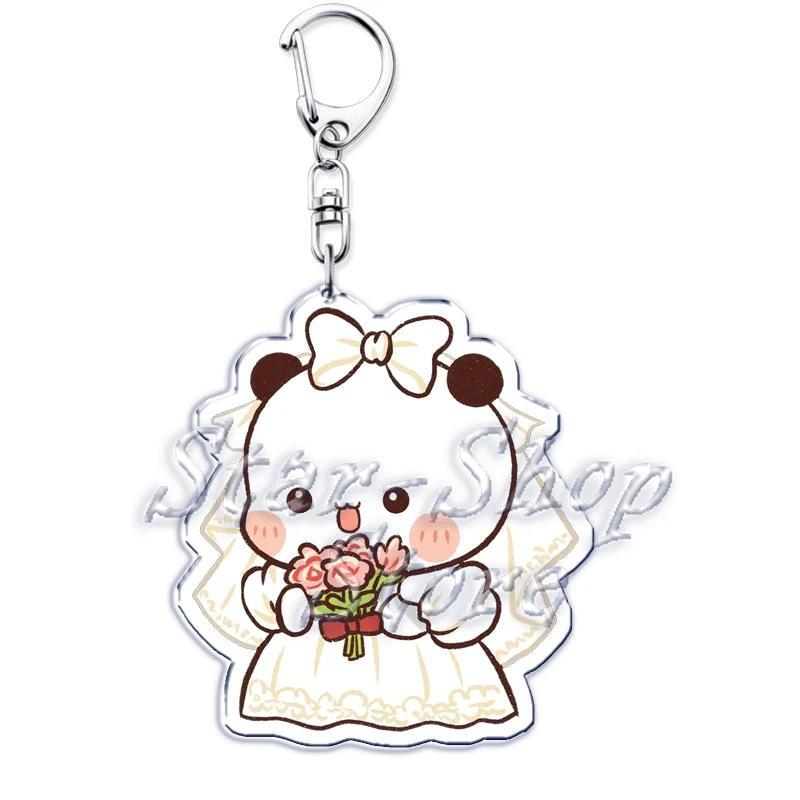 Bubu Dudu Rose Love Keychains Couple Bear Panda Acrylic Pendant Mica Keychain Móc Khóa In Theo Yêu Cầu, Chất Liệu Mica Trong Suốt In 2 Mặt , Dày 4mm 46 Bubu Dudu Rose Love Keychains Couple Bear Panda Acrylic Pendant Mica Keychain Móc Khóa In Theo Yêu Cầu, Chất Liệu Mica Trong Suốt In 2 Mặt , Dày 4mm - Ảnh 46