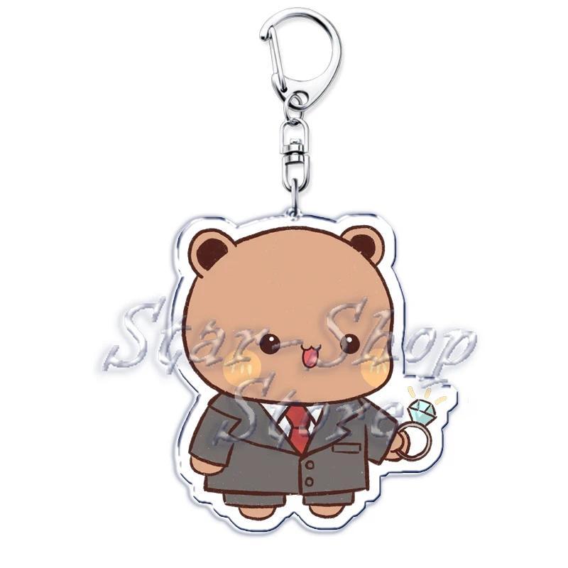 Bubu Dudu Rose Love Keychains Couple Bear Panda Acrylic Pendant Mica Keychain Móc Khóa In Theo Yêu Cầu, Chất Liệu Mica Trong Suốt In 2 Mặt , Dày 4mm 47 Bubu Dudu Rose Love Keychains Couple Bear Panda Acrylic Pendant Mica Keychain Móc Khóa In Theo Yêu Cầu, Chất Liệu Mica Trong Suốt In 2 Mặt , Dày 4mm - Ảnh 47