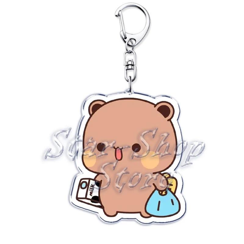Bubu Dudu Rose Love Keychains Couple Bear Panda Acrylic Pendant Mica Keychain Móc Khóa In Theo Yêu Cầu, Chất Liệu Mica Trong Suốt In 2 Mặt , Dày 4mm 48 Bubu Dudu Rose Love Keychains Couple Bear Panda Acrylic Pendant Mica Keychain Móc Khóa In Theo Yêu Cầu, Chất Liệu Mica Trong Suốt In 2 Mặt , Dày 4mm - Ảnh 48
