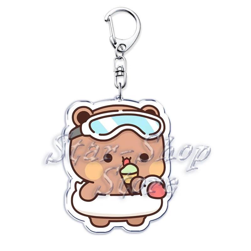 Bubu Dudu Rose Love Keychains Couple Bear Panda Acrylic Pendant Mica Keychain Móc Khóa In Theo Yêu Cầu, Chất Liệu Mica Trong Suốt In 2 Mặt , Dày 4mm 7 Bubu Dudu Rose Love Keychains Couple Bear Panda Acrylic Pendant Mica Keychain Móc Khóa In Theo Yêu Cầu, Chất Liệu Mica Trong Suốt In 2 Mặt , Dày 4mm - Ảnh 7
