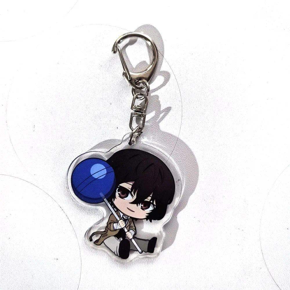 Bungo Stray Dogs Anime Keychain Dazai Osamu Key Chain Acrylic Bags Charm Car Pendant Móc Khóa In Theo Yêu Cầu, Chất Liệu Mica Trong Suốt In 2 Mặt , Dày 4mm 7 Bungo Stray Dogs Anime Keychain Dazai Osamu Key Chain Acrylic Bags Charm Car Pendant Móc Khóa In Theo Yêu Cầu, Chất Liệu Mica Trong Suốt In 2 Mặt , Dày 4mm - Ảnh 7