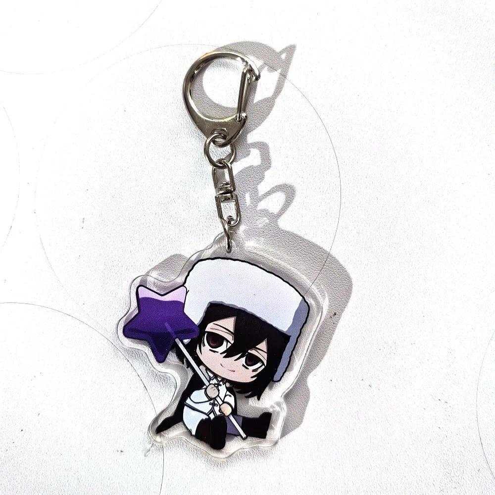 Bungo Stray Dogs Anime Keychain Dazai Osamu Key Chain Acrylic Bags Charm Car Pendant Móc Khóa In Theo Yêu Cầu, Chất Liệu Mica Trong Suốt In 2 Mặt , Dày 4mm 9 Bungo Stray Dogs Anime Keychain Dazai Osamu Key Chain Acrylic Bags Charm Car Pendant Móc Khóa In Theo Yêu Cầu, Chất Liệu Mica Trong Suốt In 2 Mặt , Dày 4mm - Ảnh 9