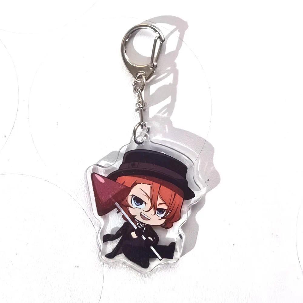 Bungo Stray Dogs Anime Keychain Dazai Osamu Key Chain Acrylic Bags Charm Car Pendant Móc Khóa In Theo Yêu Cầu, Chất Liệu Mica Trong Suốt In 2 Mặt , Dày 4mm 1 Bungo Stray Dogs Anime Keychain Dazai Osamu Key Chain Acrylic Bags Charm Car Pendant Móc Khóa In Theo Yêu Cầu, Chất Liệu Mica Trong Suốt In 2 Mặt , Dày 4mm
