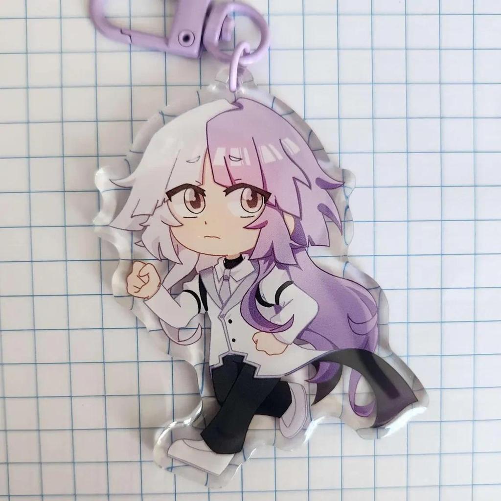 Bungo Stray Dogs Charm Anime General Keychain Móc Khóa In Theo Yêu Cầu, Chất Liệu Mica Trong Suốt In 2 Mặt , Dày 4mm 4 Bungo Stray Dogs Charm Anime General Keychain Móc Khóa In Theo Yêu Cầu, Chất Liệu Mica Trong Suốt In 2 Mặt , Dày 4mm - Ảnh 4
