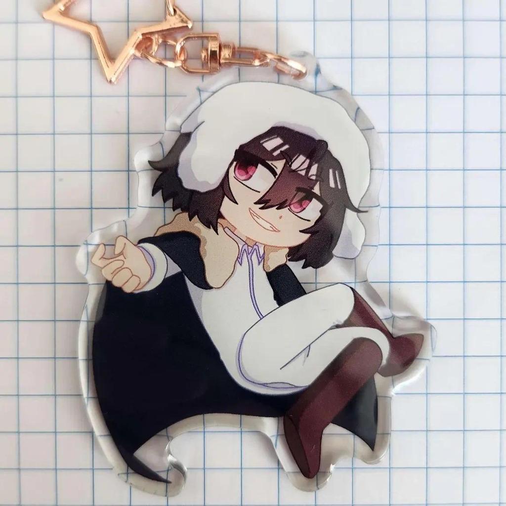 Bungo Stray Dogs Charm Anime General Keychain Móc Khóa In Theo Yêu Cầu, Chất Liệu Mica Trong Suốt In 2 Mặt , Dày 4mm 5 Bungo Stray Dogs Charm Anime General Keychain Móc Khóa In Theo Yêu Cầu, Chất Liệu Mica Trong Suốt In 2 Mặt , Dày 4mm - Ảnh 5