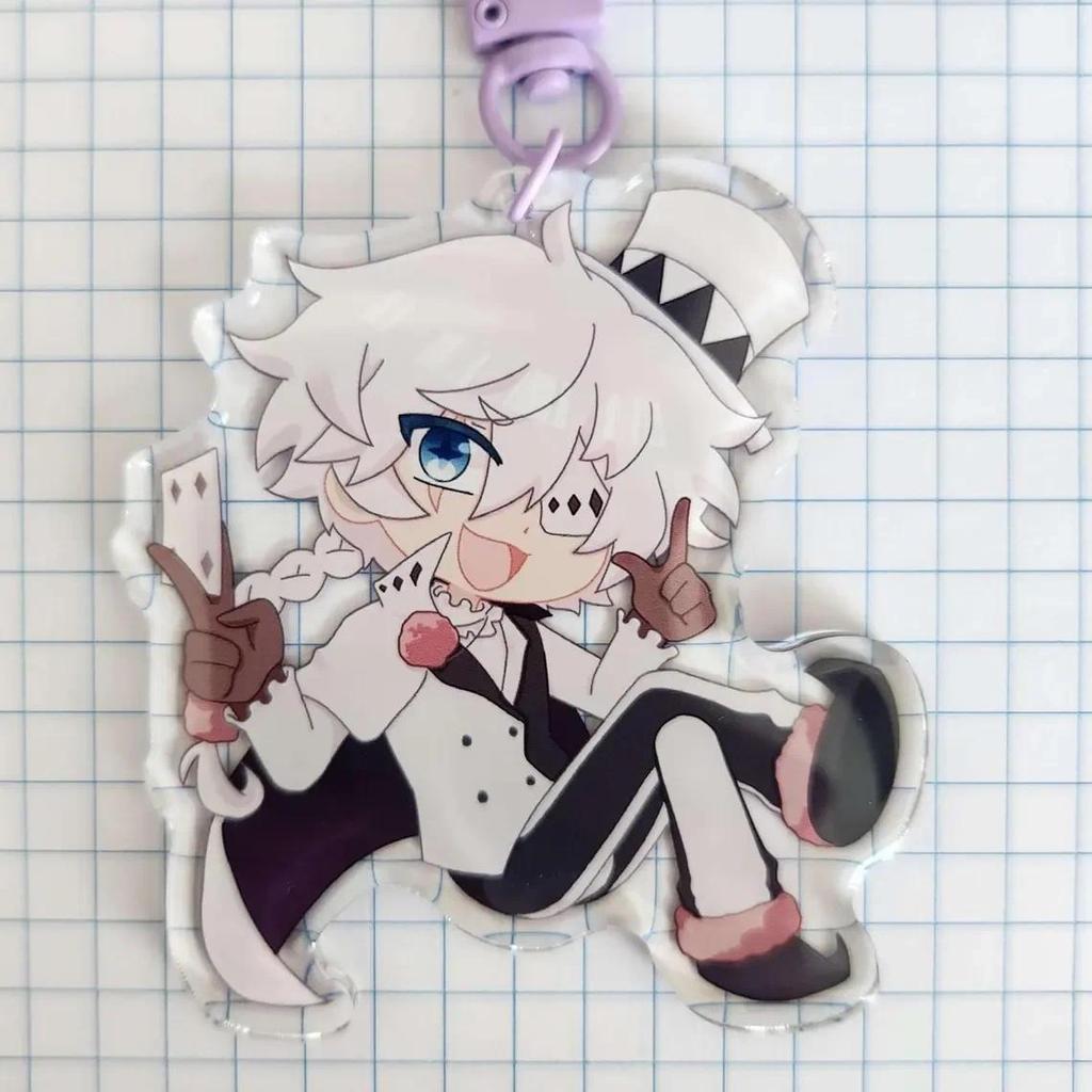 Bungo Stray Dogs Charm Anime General Keychain Móc Khóa In Theo Yêu Cầu, Chất Liệu Mica Trong Suốt In 2 Mặt , Dày 4mm 6 Bungo Stray Dogs Charm Anime General Keychain Móc Khóa In Theo Yêu Cầu, Chất Liệu Mica Trong Suốt In 2 Mặt , Dày 4mm - Ảnh 6