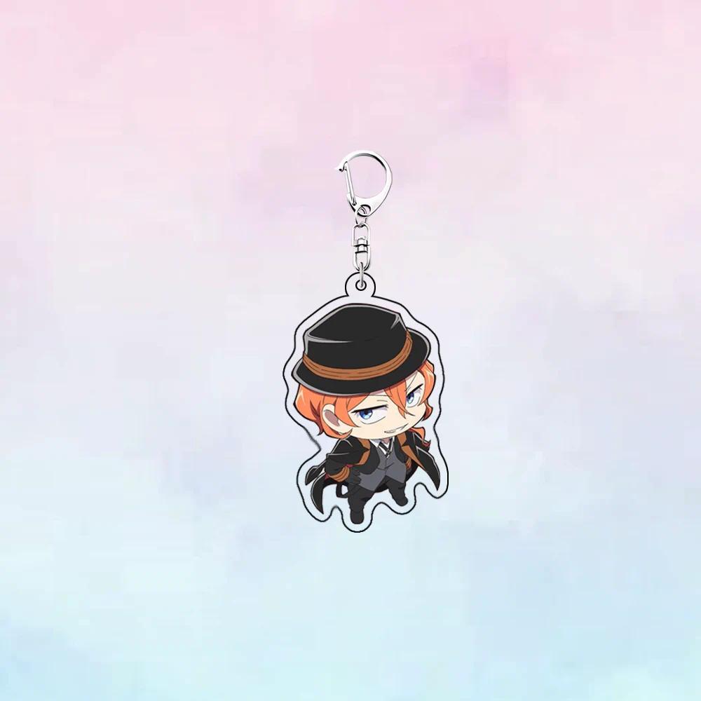 Bungo Stray Dogs Wan! Season 2 Keychain Acrylic Stand Keychain Figure Japanese Anime Chibi Móc Khóa In Theo Yêu Cầu, Chất Liệu Mica Trong Suốt In 2 Mặt , Dày 4mm 6 Bungo Stray Dogs Wan! Season 2 Keychain Acrylic Stand Keychain Figure Japanese Anime Chibi Móc Khóa In Theo Yêu Cầu, Chất Liệu Mica Trong Suốt In 2 Mặt , Dày 4mm - Ảnh 6