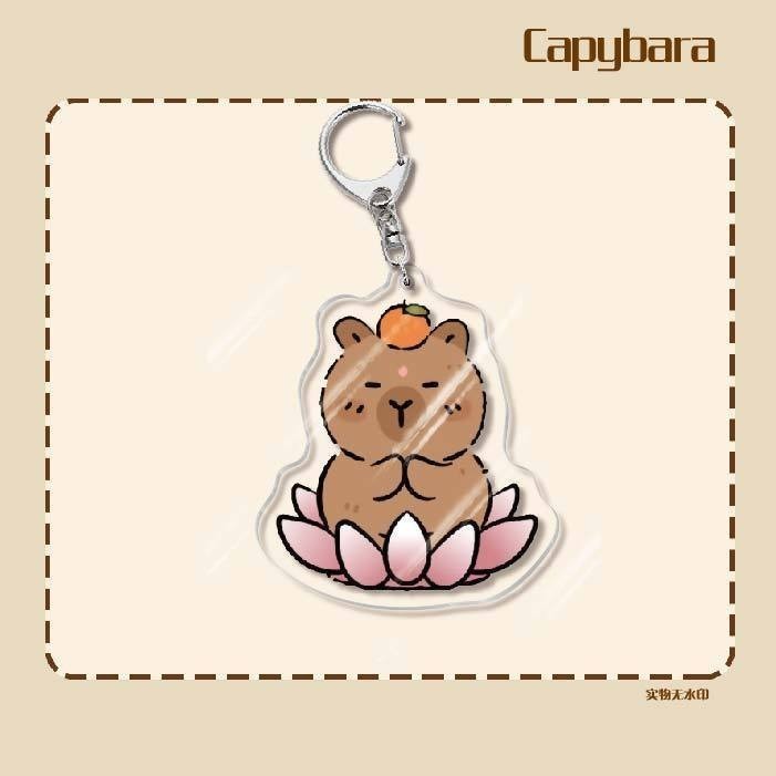 Capybara Keychain Printed With The Image Of Capybara, Minister Of Foreign Affairs, Cute And Móc Khóa In Theo Yêu Cầu, Chất Liệu Mica Trong Suốt In 2 Mặt , Dày 4mm 12 Capybara Keychain Printed With The Image Of Capybara, Minister Of Foreign Affairs, Cute And Móc Khóa In Theo Yêu Cầu, Chất Liệu Mica Trong Suốt In 2 Mặt , Dày 4mm - Ảnh 12