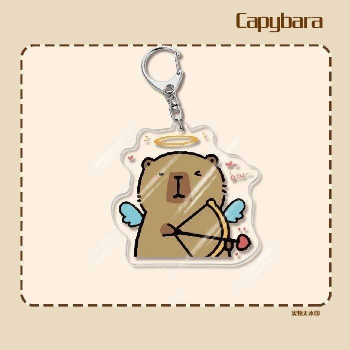 Capybara Keychain Printed With The Image Of Capybara, Minister Of Foreign Affairs, Cute And Móc Khóa In Theo Yêu Cầu, Chất Liệu Mica Trong Suốt In 2 Mặt , Dày 4mm 16 Capybara Keychain Printed With The Image Of Capybara, Minister Of Foreign Affairs, Cute And Móc Khóa In Theo Yêu Cầu, Chất Liệu Mica Trong Suốt In 2 Mặt , Dày 4mm - Ảnh 16