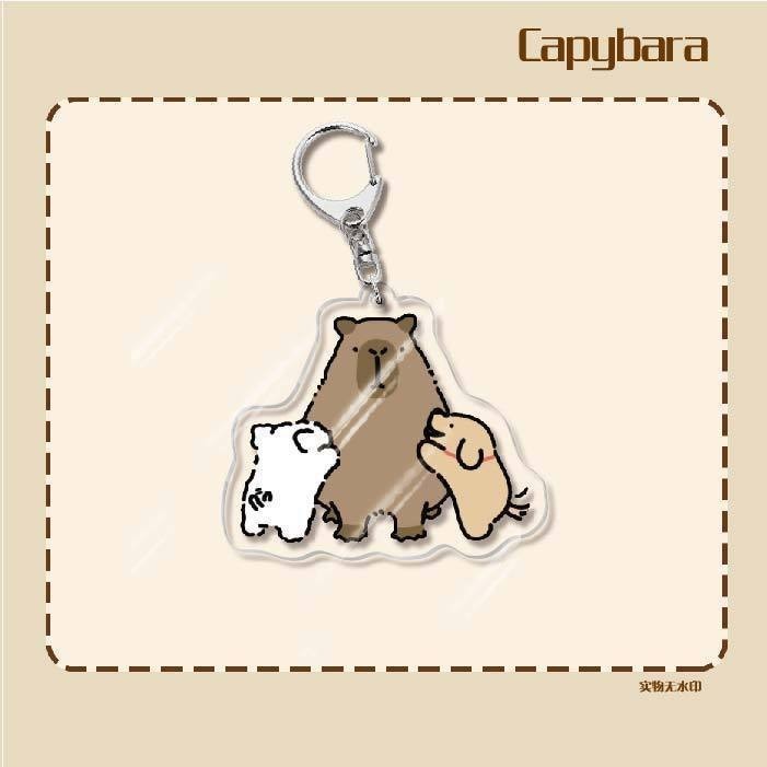 Capybara Keychain Printed With The Image Of Capybara, Minister Of Foreign Affairs, Cute And Móc Khóa In Theo Yêu Cầu, Chất Liệu Mica Trong Suốt In 2 Mặt , Dày 4mm 18 Capybara Keychain Printed With The Image Of Capybara, Minister Of Foreign Affairs, Cute And Móc Khóa In Theo Yêu Cầu, Chất Liệu Mica Trong Suốt In 2 Mặt , Dày 4mm - Ảnh 18