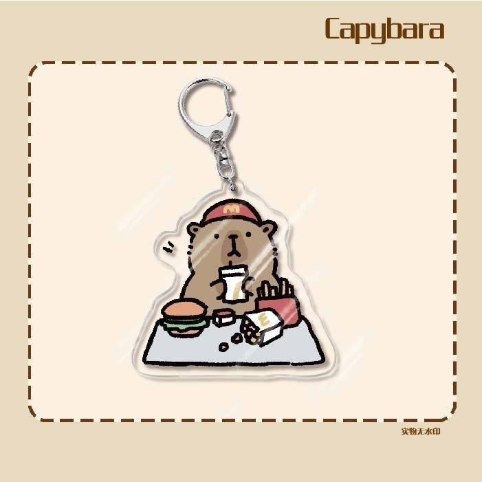 Capybara Keychain Printed With The Image Of Capybara, Minister Of Foreign Affairs, Cute And Móc Khóa In Theo Yêu Cầu, Chất Liệu Mica Trong Suốt In 2 Mặt , Dày 4mm 22 Capybara Keychain Printed With The Image Of Capybara, Minister Of Foreign Affairs, Cute And Móc Khóa In Theo Yêu Cầu, Chất Liệu Mica Trong Suốt In 2 Mặt , Dày 4mm - Ảnh 22