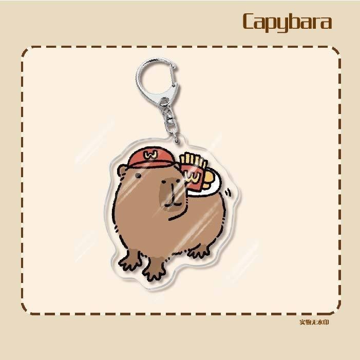 Capybara Keychain Printed With The Image Of Capybara, Minister Of Foreign Affairs, Cute And Móc Khóa In Theo Yêu Cầu, Chất Liệu Mica Trong Suốt In 2 Mặt , Dày 4mm 25 Capybara Keychain Printed With The Image Of Capybara, Minister Of Foreign Affairs, Cute And Móc Khóa In Theo Yêu Cầu, Chất Liệu Mica Trong Suốt In 2 Mặt , Dày 4mm - Ảnh 25