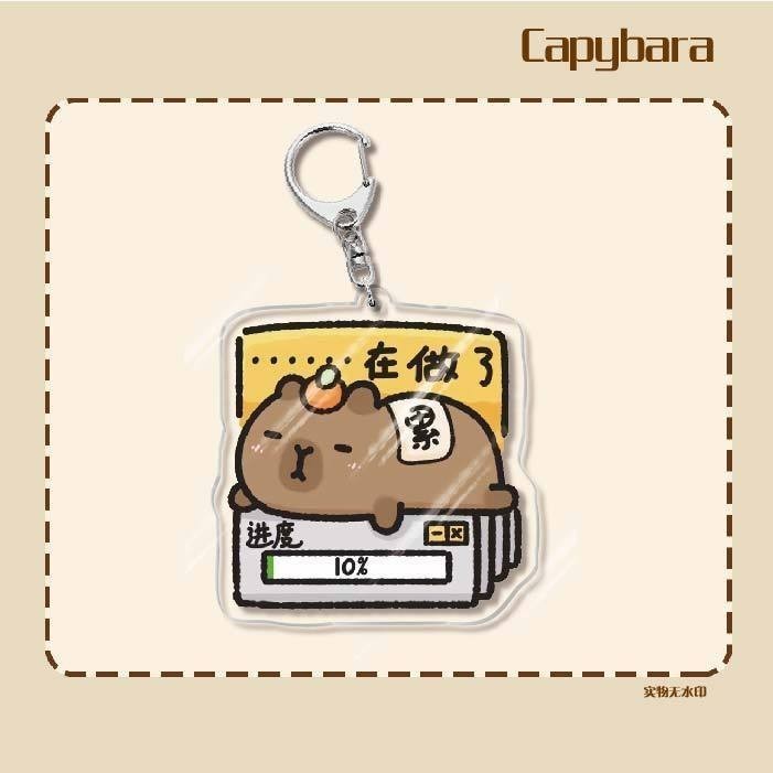 Capybara Keychain Printed With The Image Of Capybara, Minister Of Foreign Affairs, Cute And Móc Khóa In Theo Yêu Cầu, Chất Liệu Mica Trong Suốt In 2 Mặt , Dày 4mm 26 Capybara Keychain Printed With The Image Of Capybara, Minister Of Foreign Affairs, Cute And Móc Khóa In Theo Yêu Cầu, Chất Liệu Mica Trong Suốt In 2 Mặt , Dày 4mm - Ảnh 26