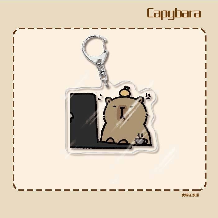 Capybara Keychain Printed With The Image Of Capybara, Minister Of Foreign Affairs, Cute And Móc Khóa In Theo Yêu Cầu, Chất Liệu Mica Trong Suốt In 2 Mặt , Dày 4mm 27 Capybara Keychain Printed With The Image Of Capybara, Minister Of Foreign Affairs, Cute And Móc Khóa In Theo Yêu Cầu, Chất Liệu Mica Trong Suốt In 2 Mặt , Dày 4mm - Ảnh 27