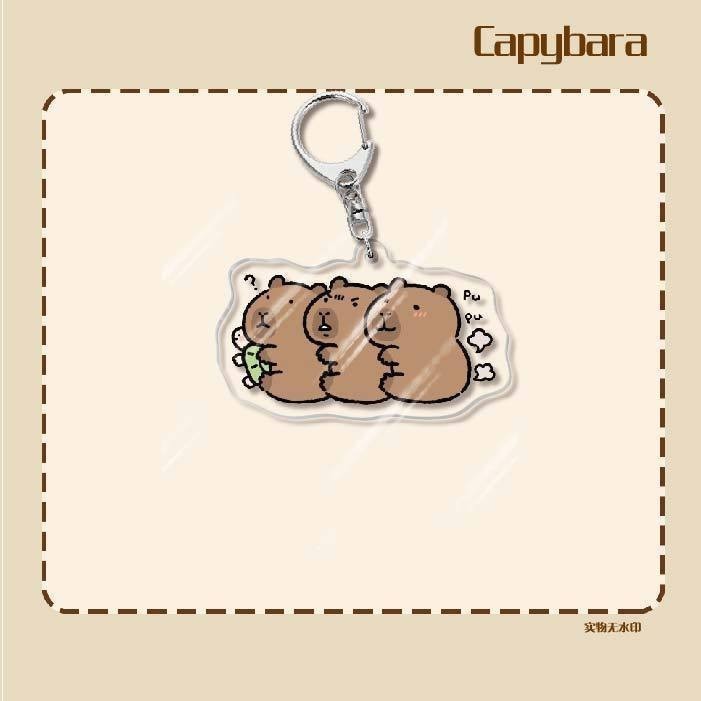 Capybara Keychain Printed With The Image Of Capybara, Minister Of Foreign Affairs, Cute And Móc Khóa In Theo Yêu Cầu, Chất Liệu Mica Trong Suốt In 2 Mặt , Dày 4mm 8 Capybara Keychain Printed With The Image Of Capybara, Minister Of Foreign Affairs, Cute And Móc Khóa In Theo Yêu Cầu, Chất Liệu Mica Trong Suốt In 2 Mặt , Dày 4mm - Ảnh 8