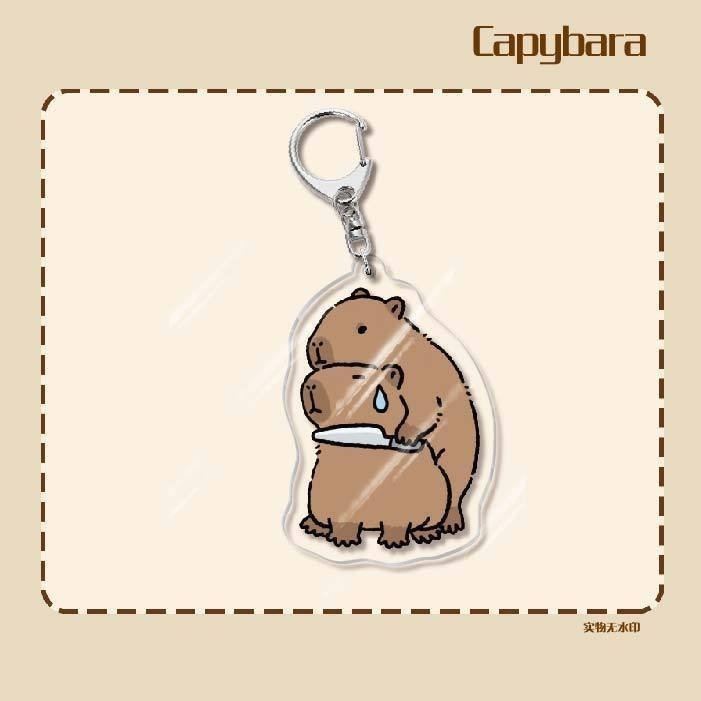 Capybara Keychain Printed With The Image Of Capybara, Minister Of Foreign Affairs, Cute And Móc Khóa In Theo Yêu Cầu, Chất Liệu Mica Trong Suốt In 2 Mặt , Dày 4mm 1 Capybara Keychain Printed With The Image Of Capybara, Minister Of Foreign Affairs, Cute And Móc Khóa In Theo Yêu Cầu, Chất Liệu Mica Trong Suốt In 2 Mặt , Dày 4mm