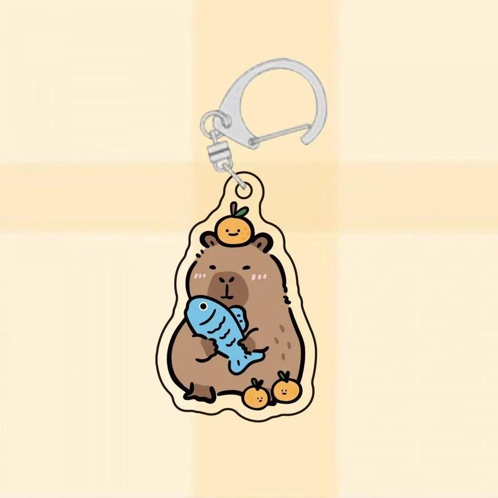 Capybara Sweet Creature Crylic Mica S Animation Products S Cultural Creativity Key Ring Móc Khóa In Theo Yêu Cầu, Chất Liệu Mica Trong Suốt In 2 Mặt , Dày 4mm 11 Capybara Sweet Creature Crylic Mica S Animation Products S Cultural Creativity Key Ring Móc Khóa In Theo Yêu Cầu, Chất Liệu Mica Trong Suốt In 2 Mặt , Dày 4mm - Ảnh 11